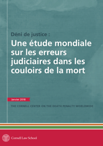 Déni de justice: Une étude mondiale sur les erreurs judiciaires dans les couloirs de la mort